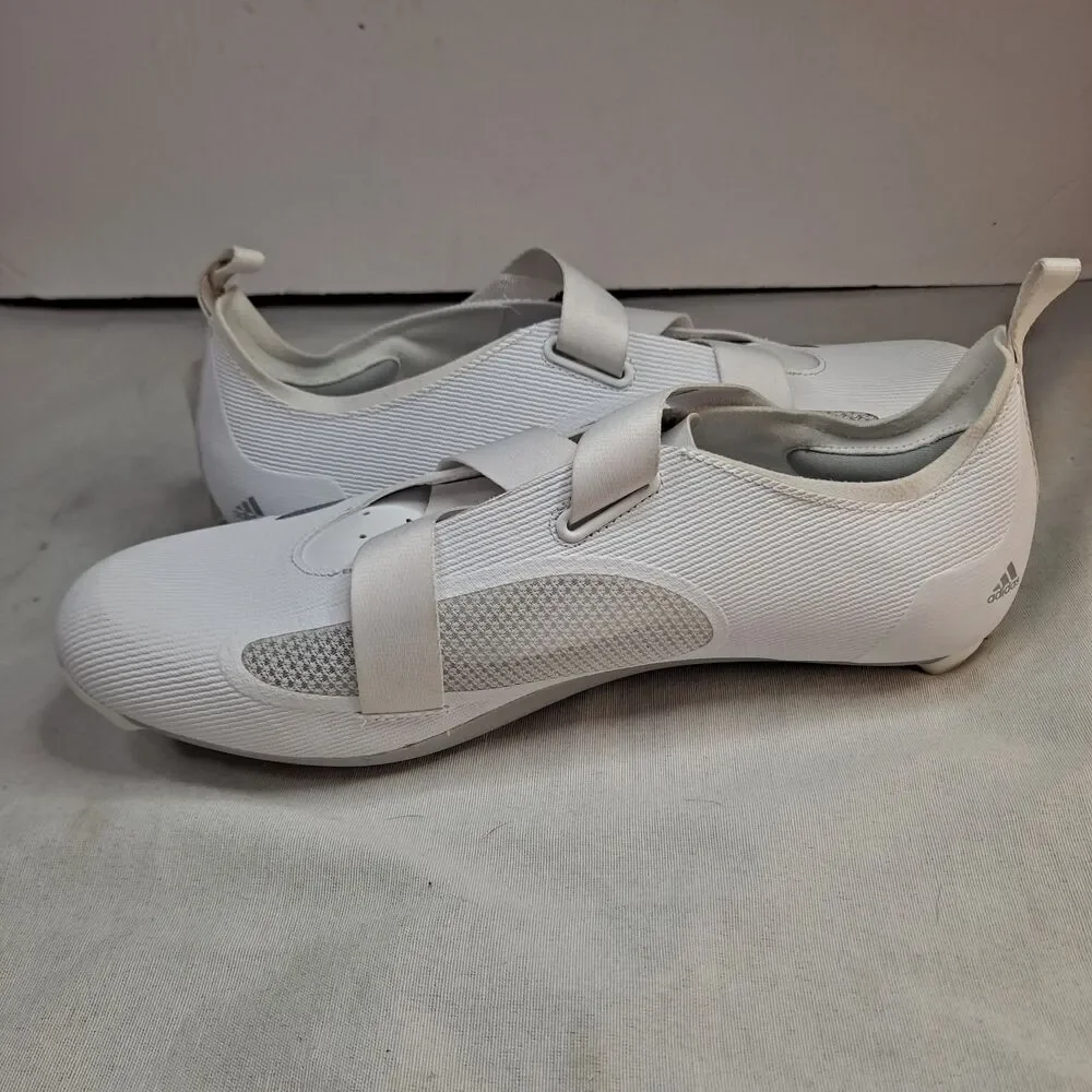 Adidas The Indoor Cycling Shoe Mens 13.5 Womens 14.5 White (Cleat Not Included)